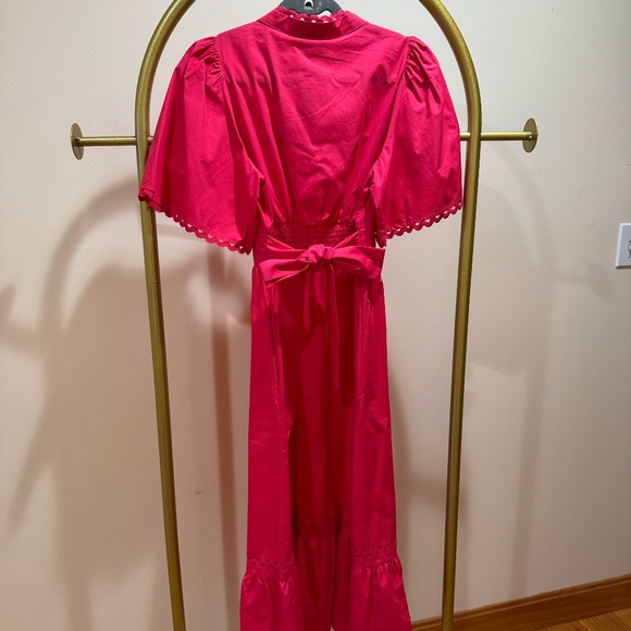 Sugarlips Red Maxi Dress - Picture 3 of 6